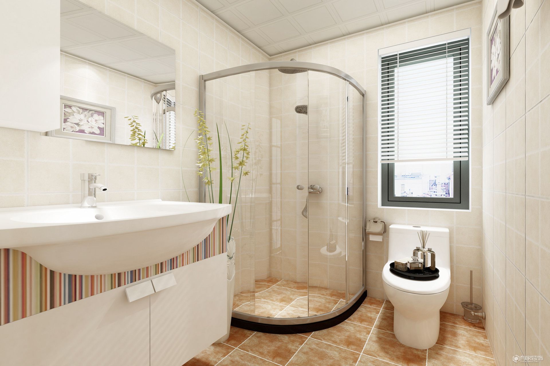 卫生间浴室空间装修 提升家居生活体验